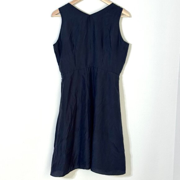 Wet Seal Silk Lace Slip Dress Black Sleeveless Whimsigoth Grunge Witchy Goth - Picture 4 of 13